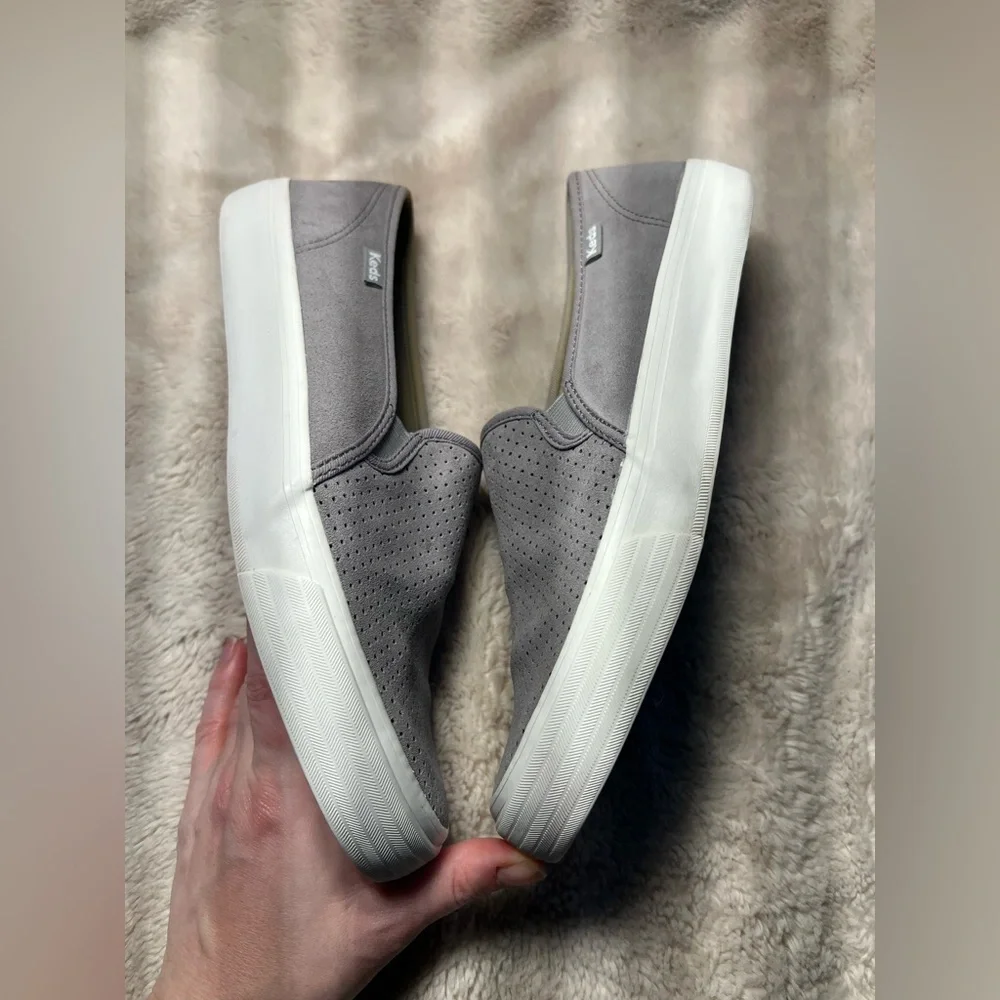 Keds women grey flats size 10
